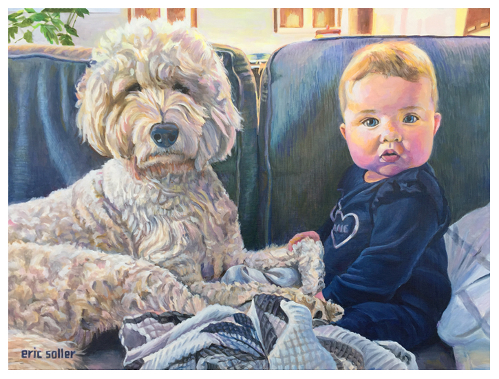Original acrylic painting by Eric Soller