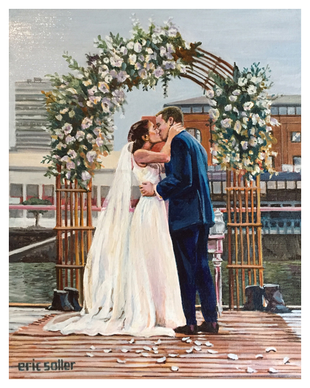 Original acrylic painting by Eric Soller