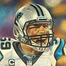 Sports Art, Fan Art - Original painting by Eric Soller