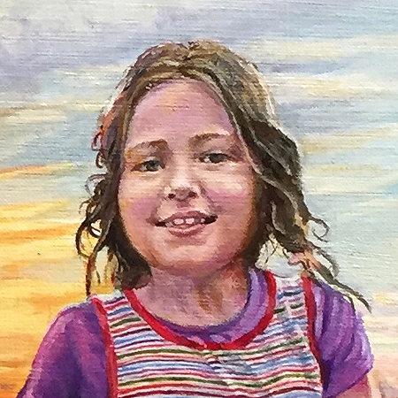 Sister's Keepers - Original acrylic painting by Eric Soller