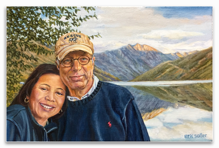 Original oil painting by Eric Soller