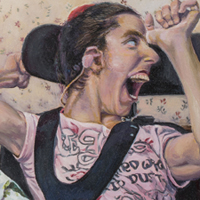 Mary and Sarah - Original oil painting by Eric Soller