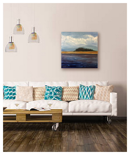 Out There - Original acrylic painting by Eric Soller