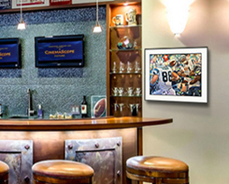 Panthers mancave - From an original oil painting by Eric Soller