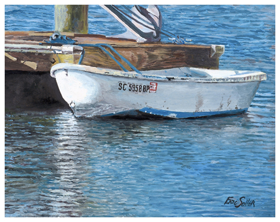 Solitude, Original oil painting by the fine artist Eric Soller