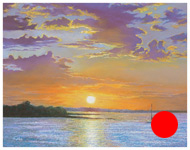 Morning Light - Original pastel painting by Eric Soller