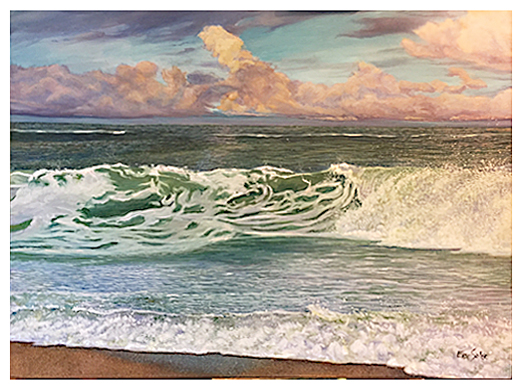  Surge 2, Original oil painting by Eric Soller