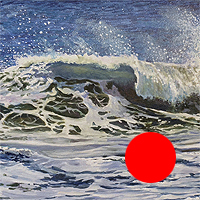 Windy Day - Original oil painting by Eric Soller